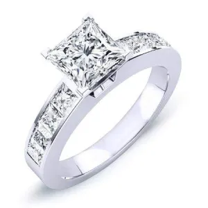 Ayana - Princess Lab Diamond Engagement Ring (IGI Certified)