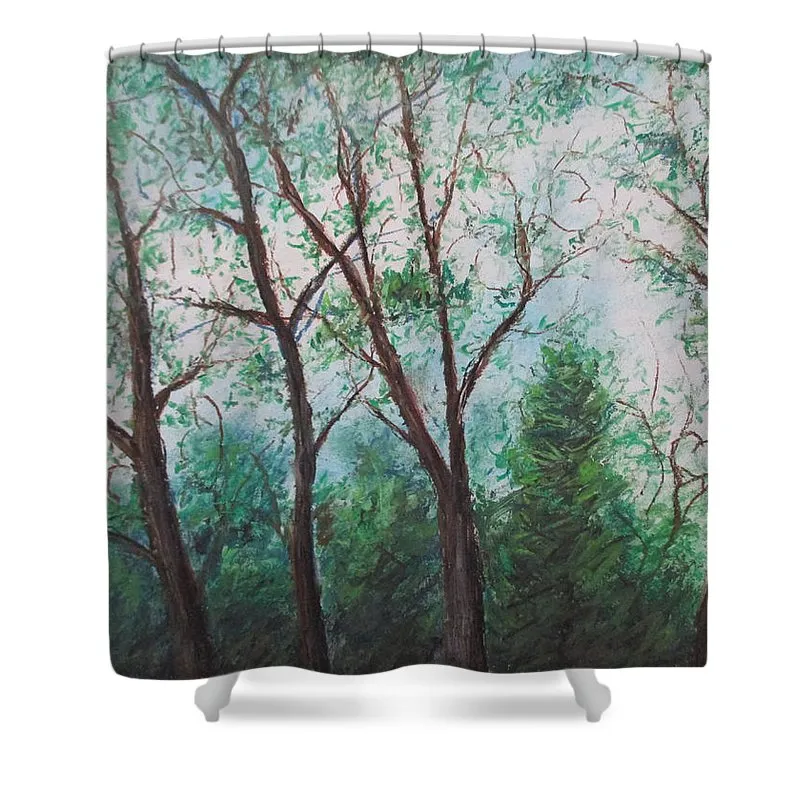 Backyarding B - Shower Curtain