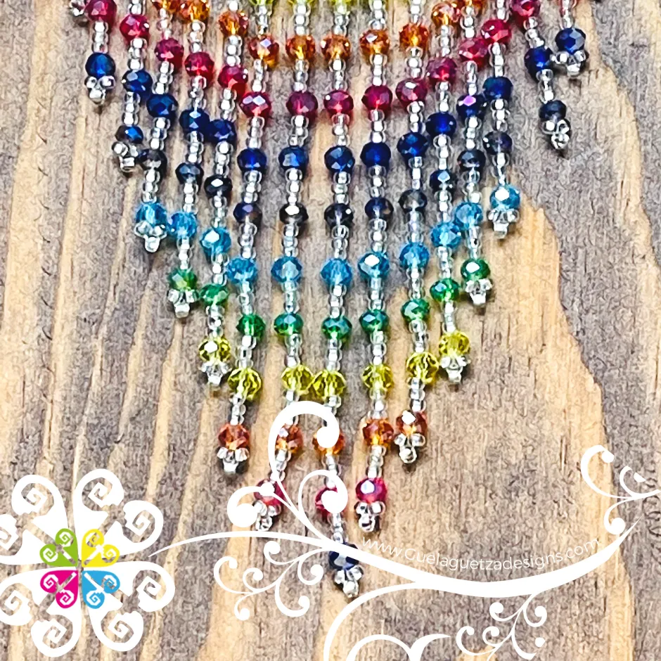 Beaded Cascade Choker