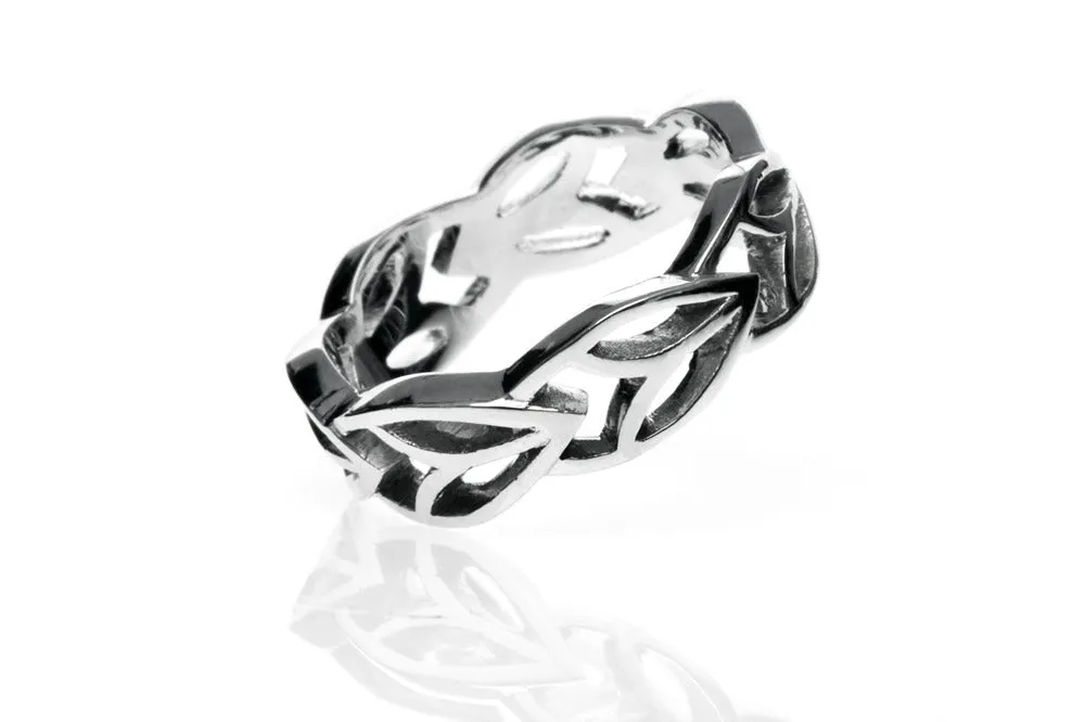 Bespoke Leaf Ring