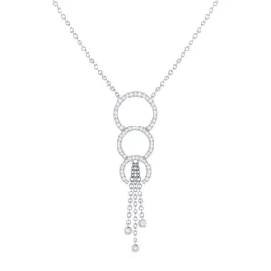 Chandelier Circle Trio Bolo Adjustable Diamond