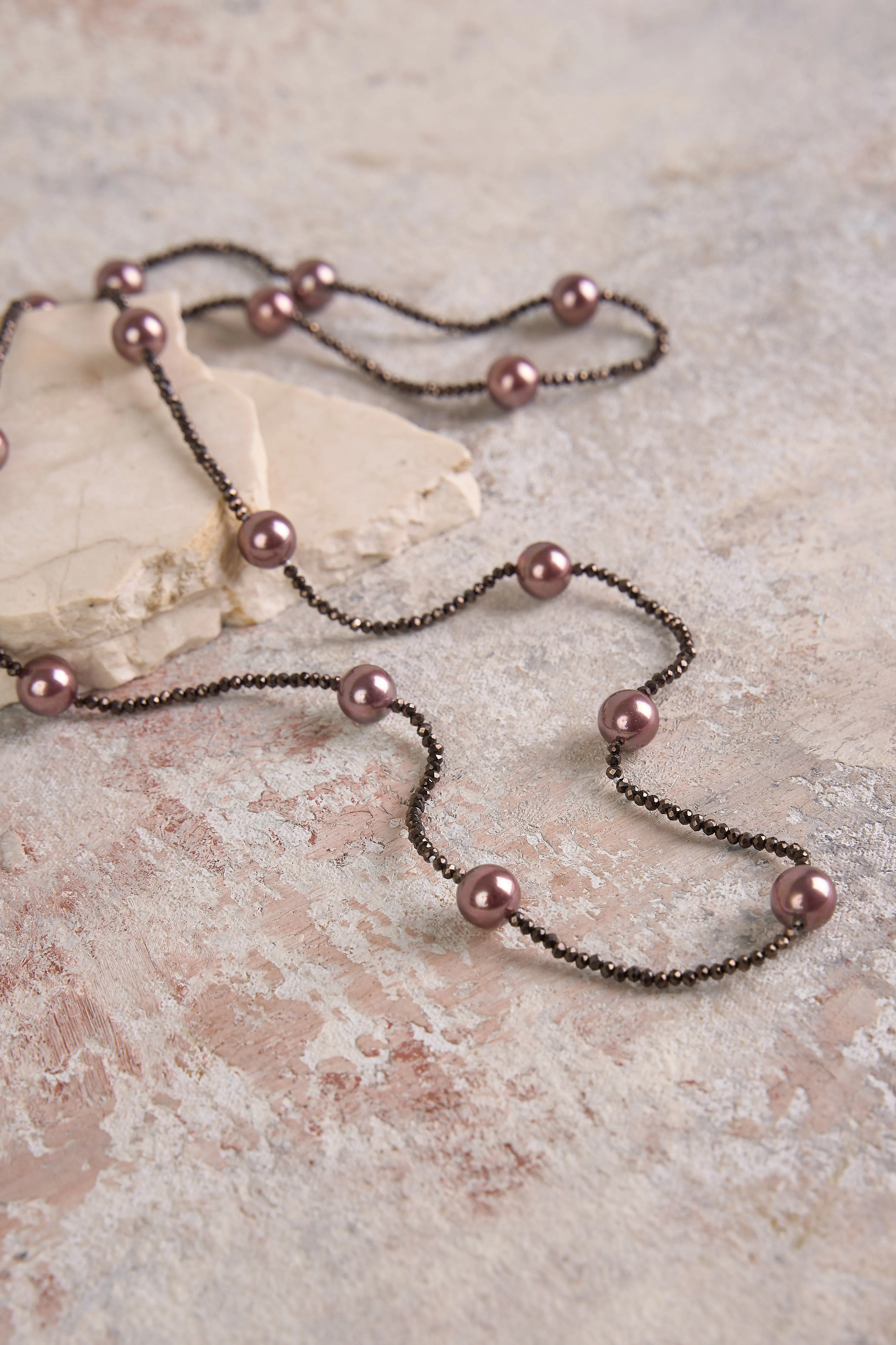 Chianna Necklace - Mauve