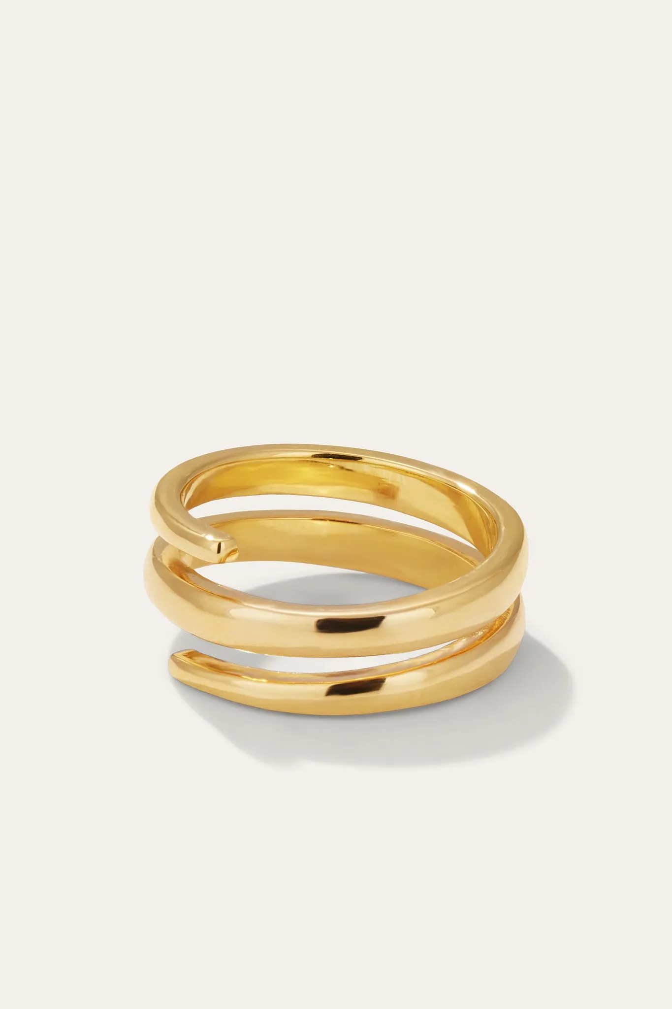 Coil Gold Vermeil Ring