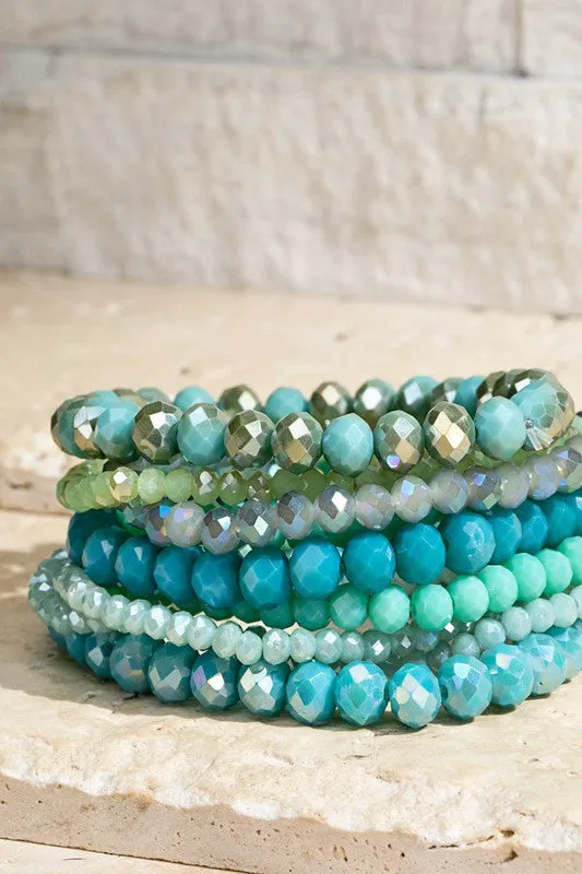 Dazzling Stack Bracelets