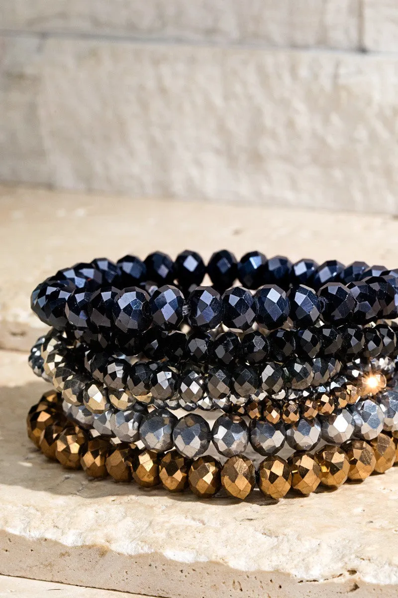 Dazzling Stack Bracelets