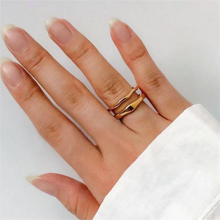 Dianne Gold Stacker Ring