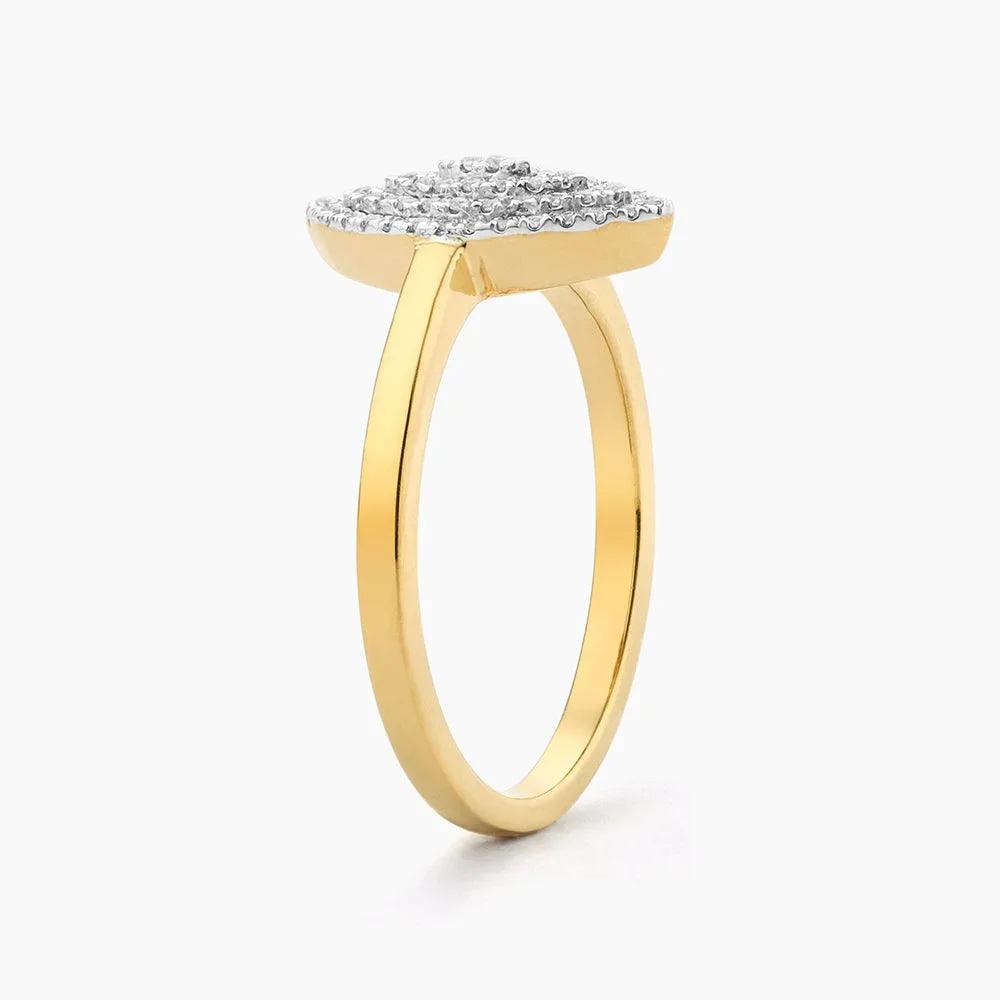 Ella Stein Marquise Statement Ring in Gold