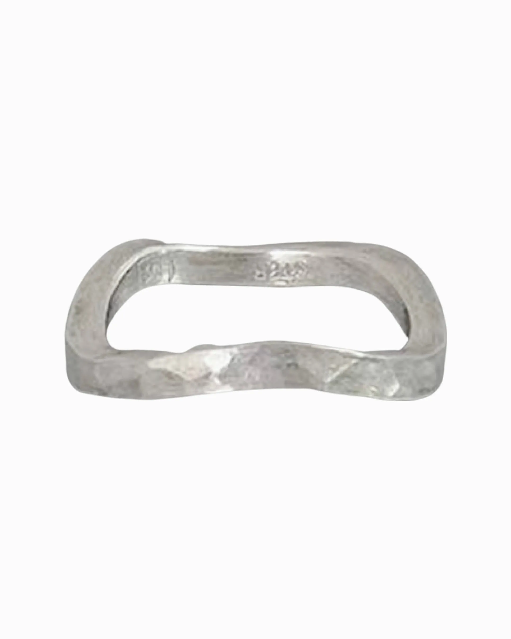 Hammered Wave Ring