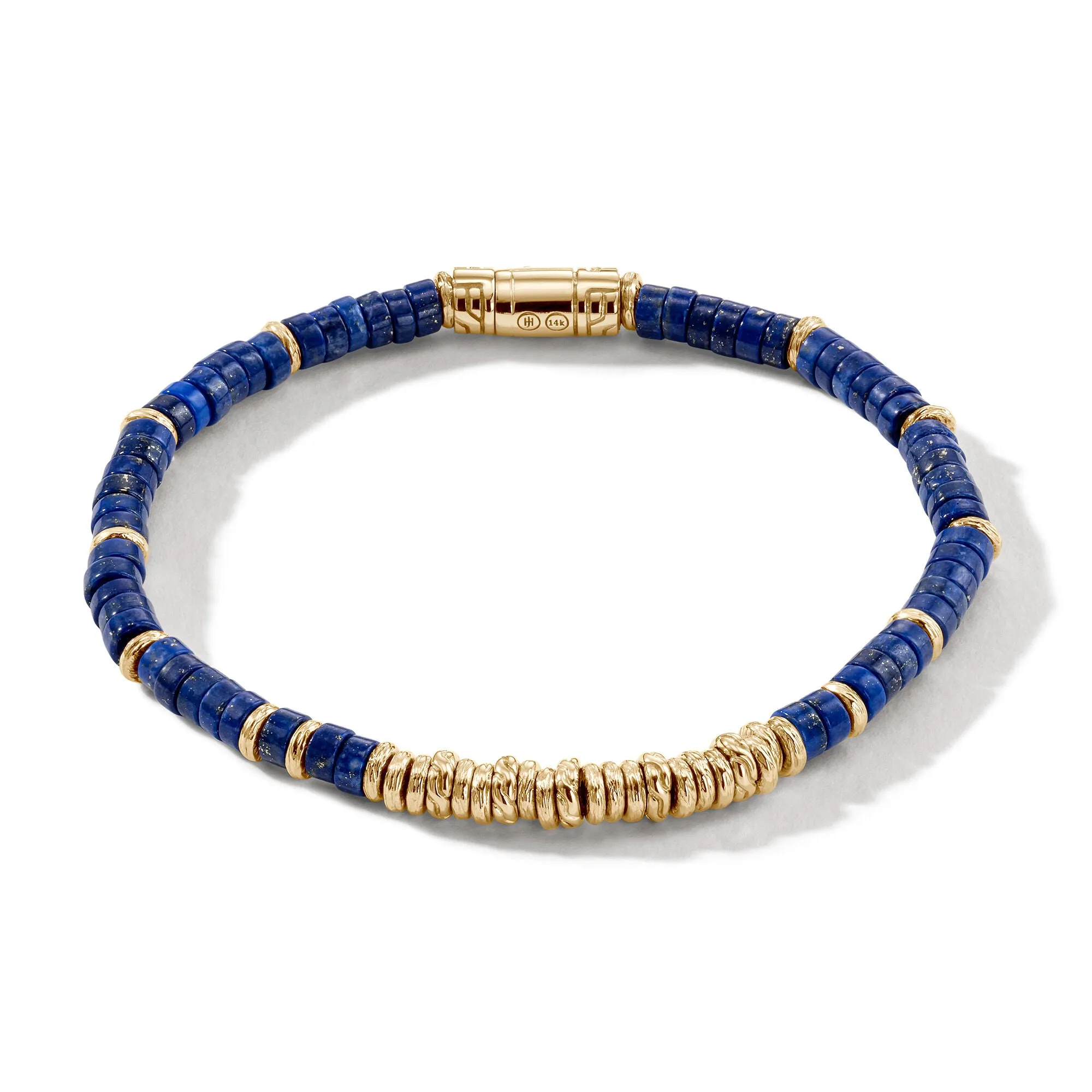 Heishi Beaded Bracelet - Lapis Lazuli