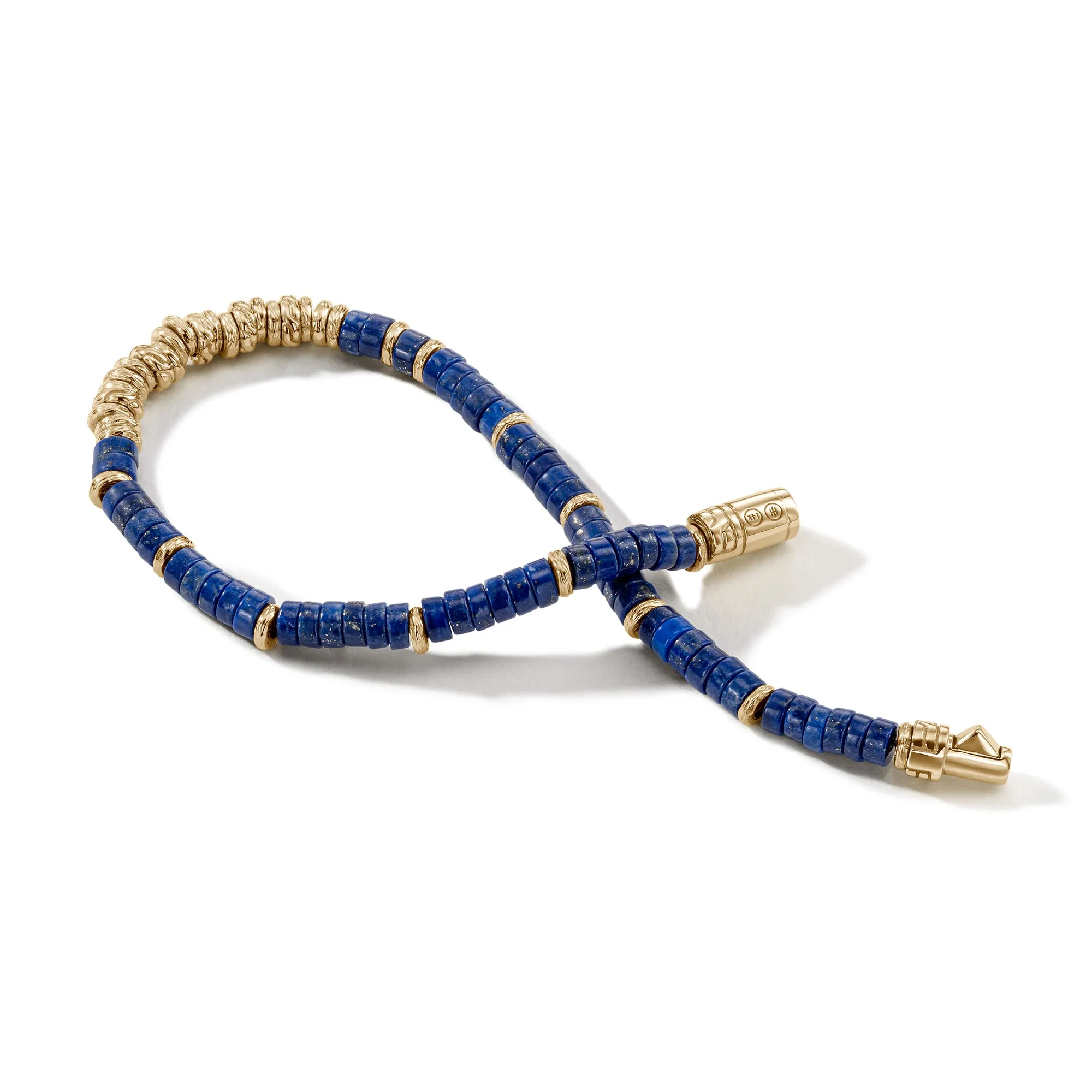 Heishi Beaded Bracelet - Lapis Lazuli