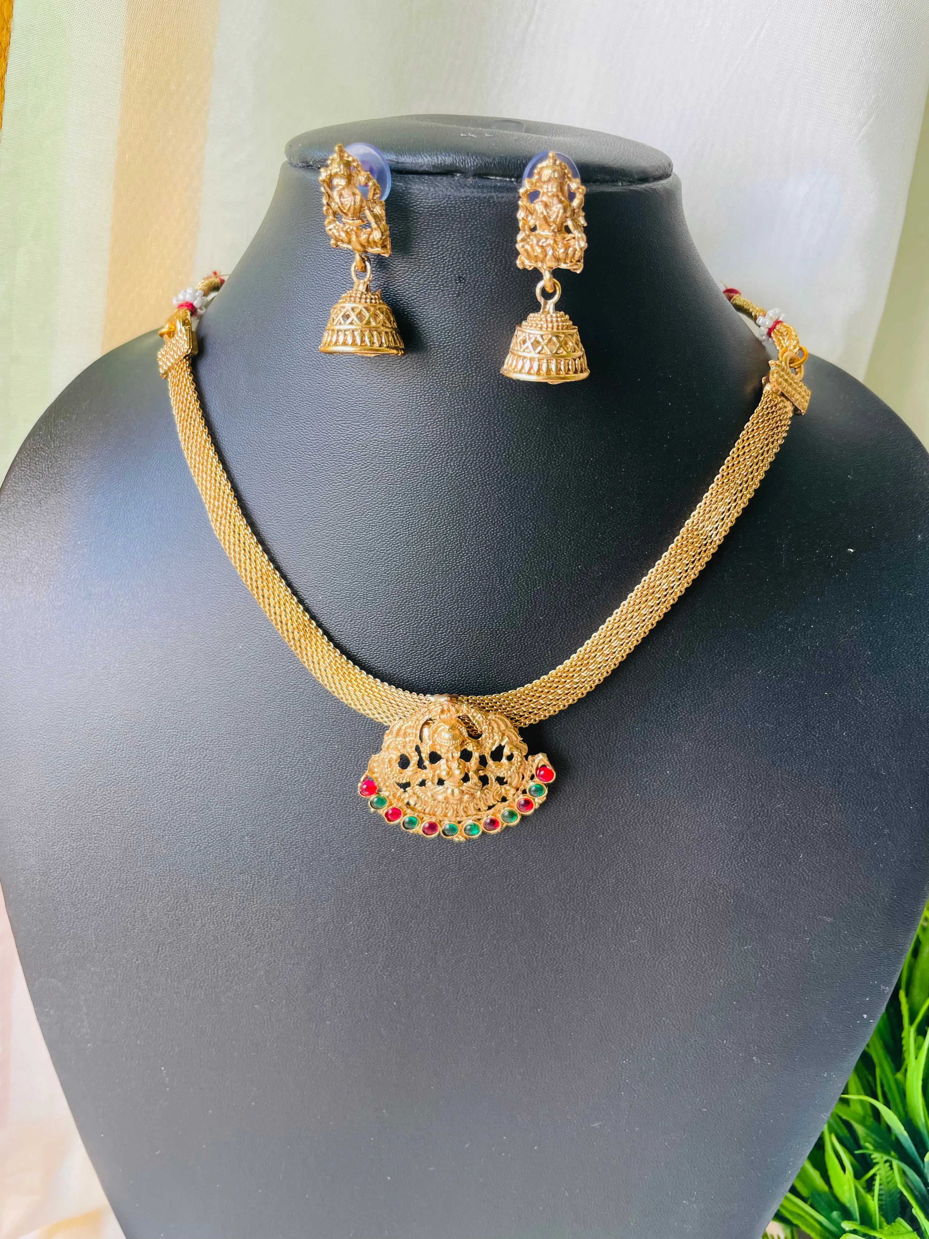 Lakshmi Pendent Golden