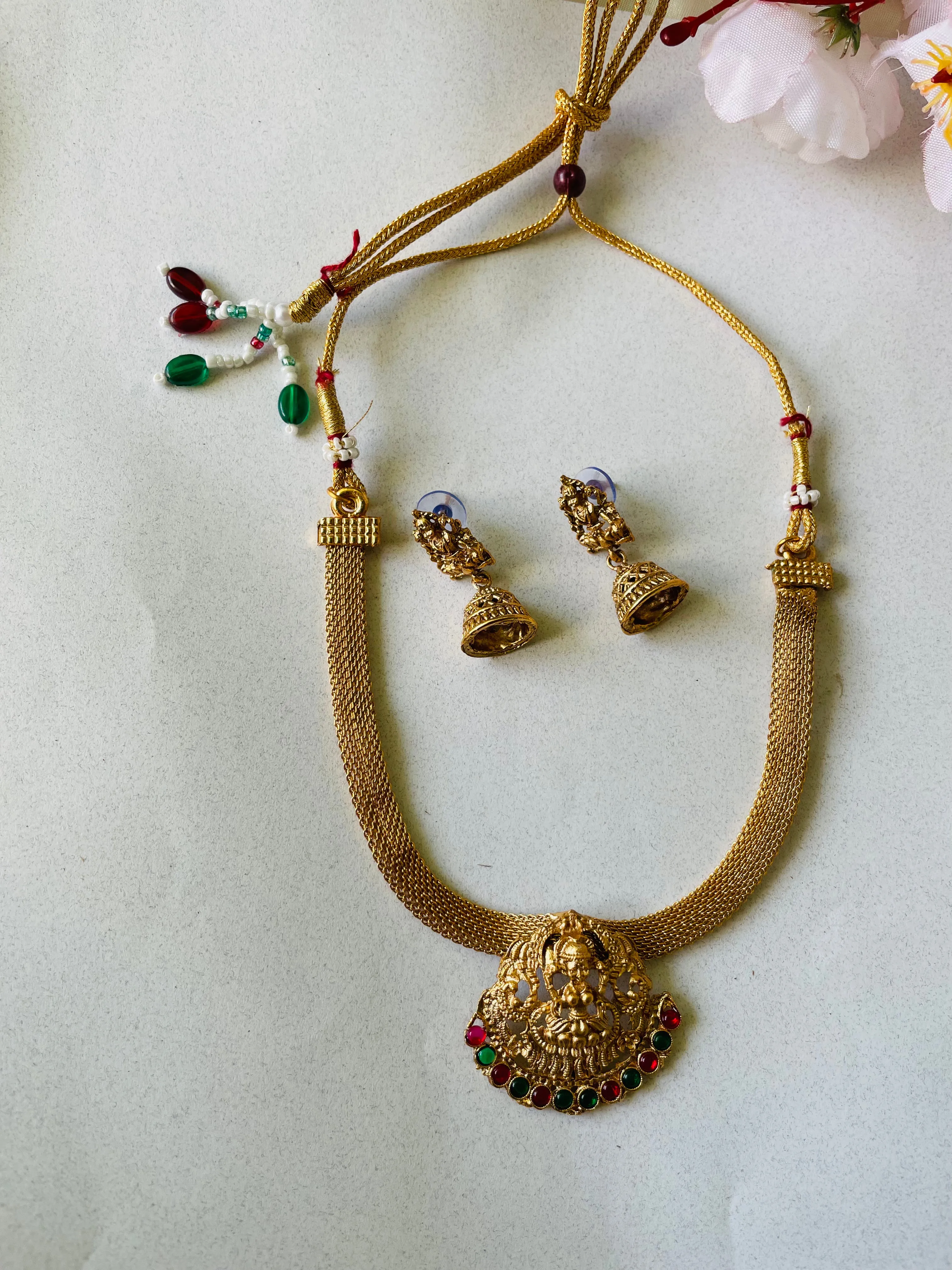 Lakshmi Pendent Golden