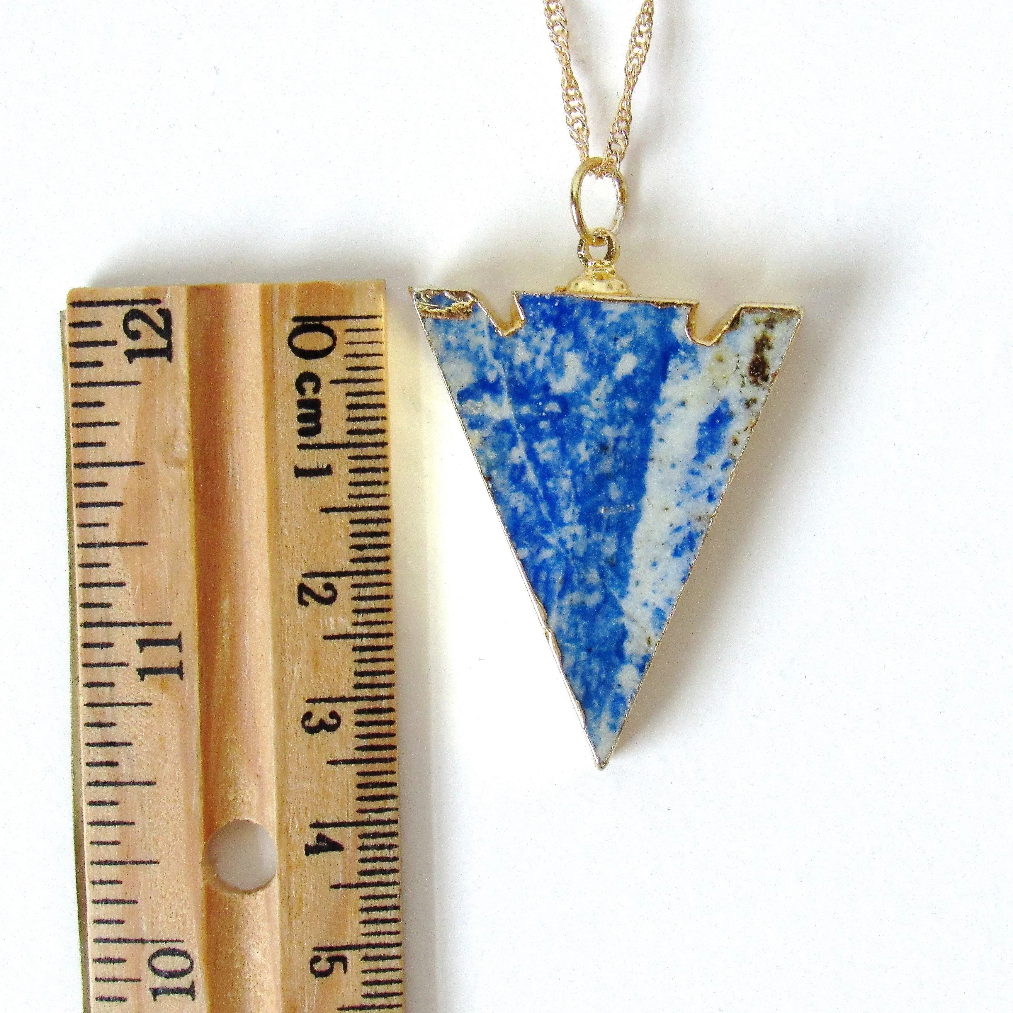 Lapis Lazuli Arrowhead Necklaces