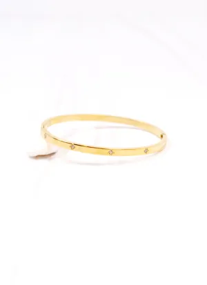 Magi CZ Bracelet Gold