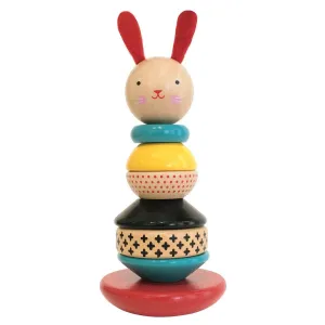 Modern Bunny Wooden Stacking Toy