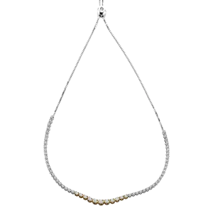 Necklace in 18k Gold with Diamonds