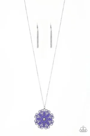 Paparazzi Necklace ~ Spin Your PINWHEELS - Purple