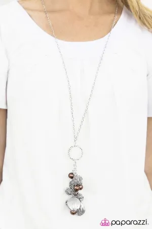 Paparazzi Necklace ~ Sure Thing! - Brown