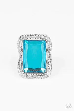 Paparazzi Ring ~ Deluxe Decadence - Blue