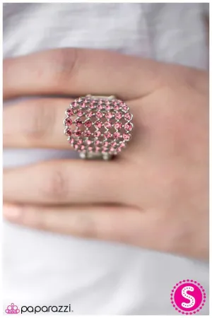 Paparazzi Ring ~ Mamas Gonna Buy You A Diamond - Pink