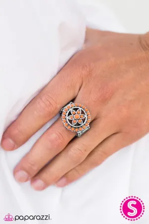 Paparazzi Ring ~ You Dive Me DAISY! - Orange