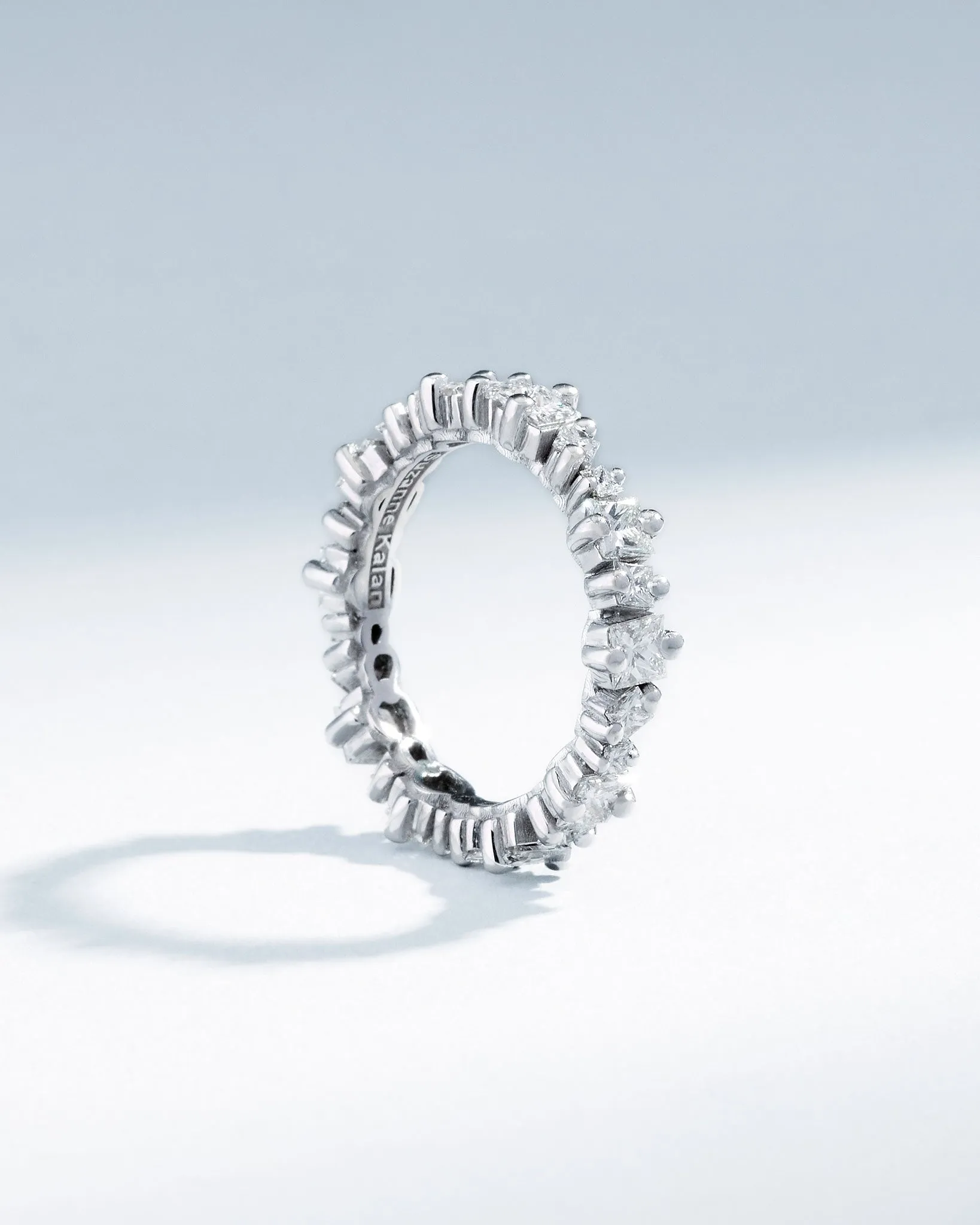 Princess Anna Diamond Eternity Band