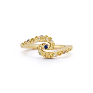 Renna x Alejandra Alonso Rojas Multi-Stone Tentacle Ring