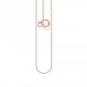 Rose Gold Charming Chain Necklace X0278-415-40