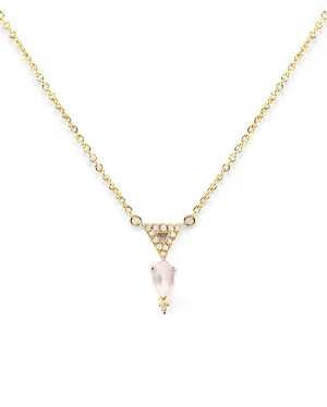 Rose Quartz Ethereal Necklace