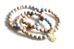 Soft Blue Heart Bracelet