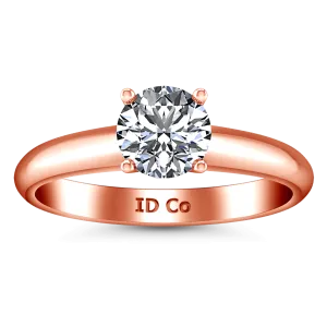 Solitaire Diamond Engagement Ring Carys 14K Rose Gold