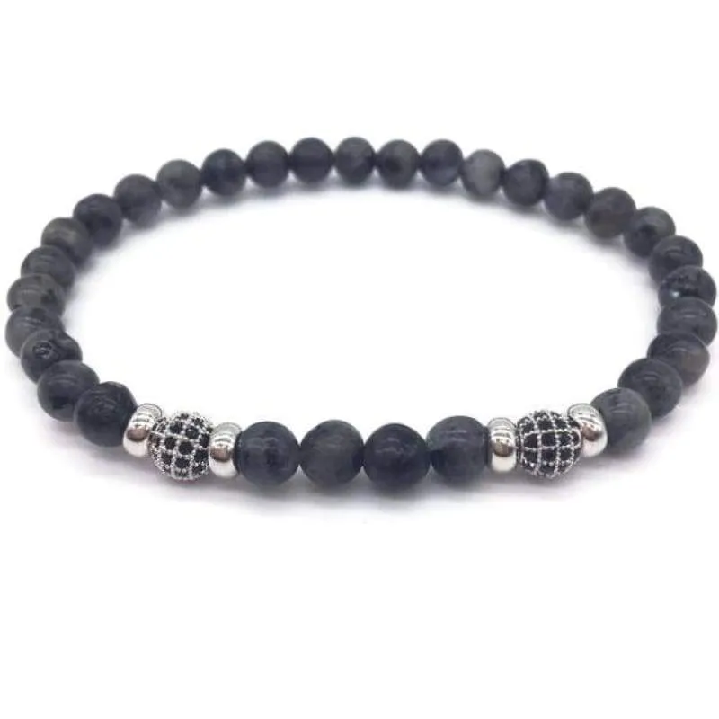 Sons of Odin Slim Crystal Pavé Bracelet