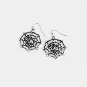 Spider Web Earring