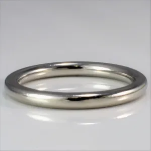 'Tiffany & Co.'  Classic Platinum Wedding Band | SZ 8.5 |